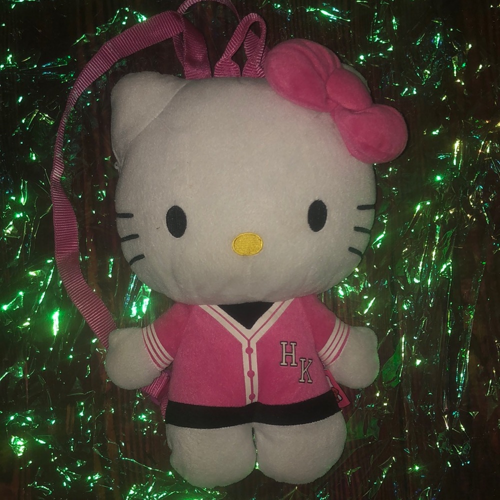 Rare Hello Kitty plush backpack